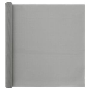 vidaXL N&auml;tduk 60 x 500 cm 120 Mesh Rostfritt st&aring;l 201 Silver