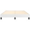 vidaXL Sängram vit 140x200 cm konstläder