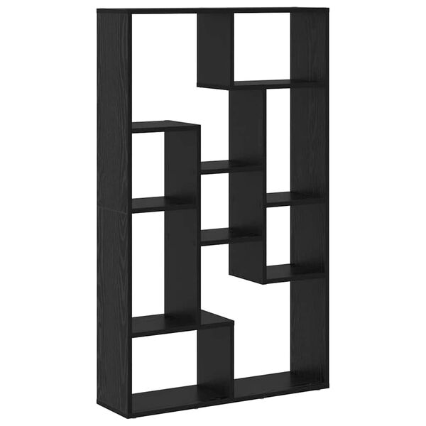 vidaXL Boksk&aring;p Svart Ek 72 x 20 x 102,5 cm Konstruerat tr&auml;