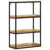 vidaXL Bokhylla 70 x 35 x 110 cm Massivt Mangotr&auml;