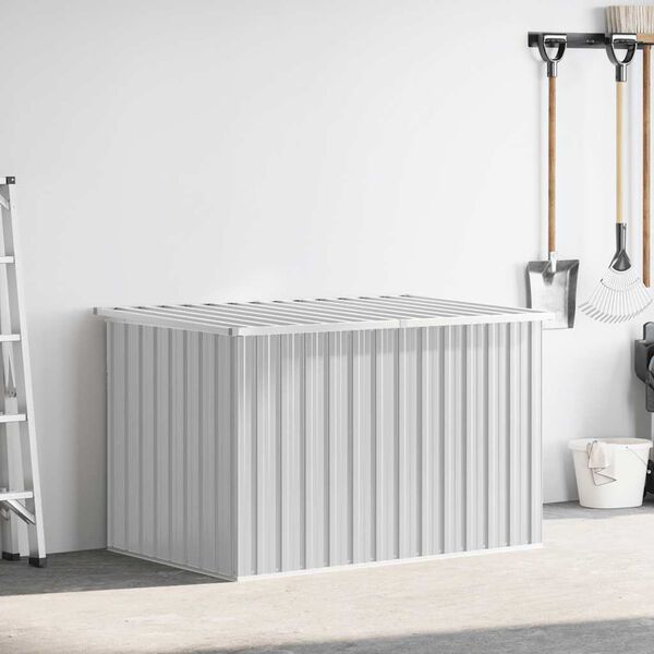 vidaXL Dynbox gr&aring; 149x99x93 cm