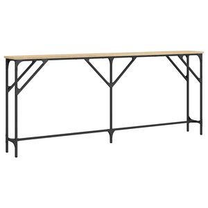 vidaXL Avlastningsbord sonoma ek 180x23x75 cm konstruerat tr&auml;