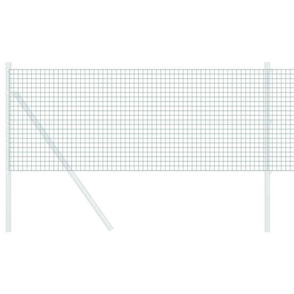 vidaXL Svetsat tr&aring;dst&auml;ngsel Gr&ouml;n 0.8 x 10 m