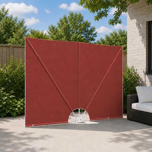 vidaXL Sidomarkis f&ouml;r terrass terrakotta 240x160 cm