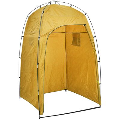 vidaXL Portabelt campinghandfat med tält 20 L