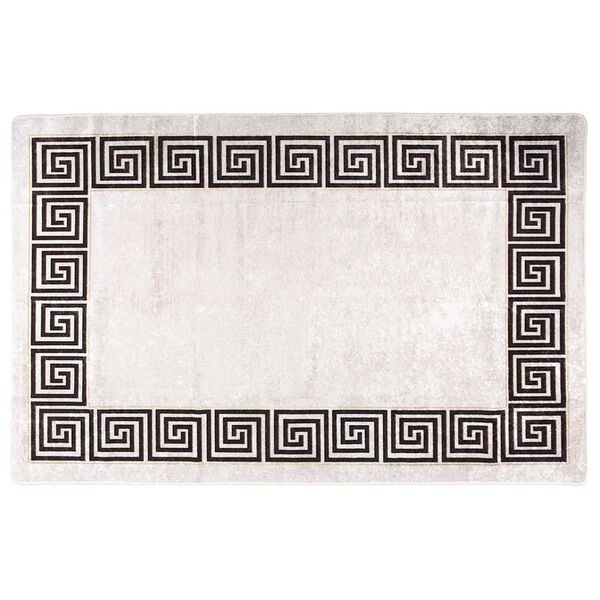 vidaXL Matta tv&auml;ttbar 160x230 cm ljusbeige