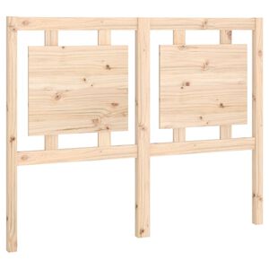 vidaXL S&auml;nggavel 125,5x4x100 cm massiv furu