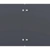 vidaXL Rabattkanter 10 st antracit 20x103 cm kallvalsat st&aring;l