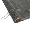 vidaXL Rullgardin Gr&aring; 40 x 160 cm Bambu