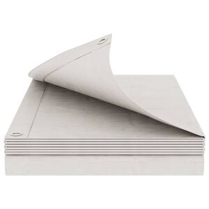 vidaXL Tarpaulin med &ouml;glor Vit 2 x 3 m 260 gsm PE