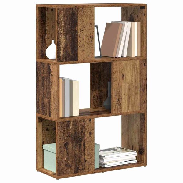 vidaXL TV-b&auml;nkset V&auml;ggmonterad Brun 60 x 24 x 94,5 cm Konstruerat tr&auml;