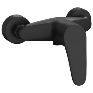 vidaXL Duschblandare Svart G 1 / 2 tum