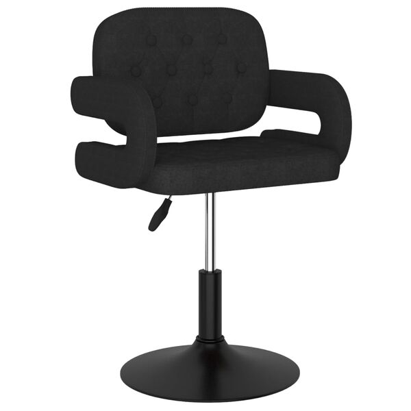 vidaXL Barstol svart tyg