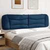 vidaXL Headboard Cushion "Hvar" Blue 200 cm Fabric