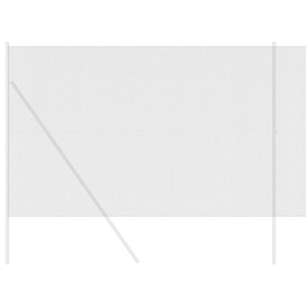 vidaXL Hexagonst&auml;ngsel Gr&aring; 1,6 x 50 m PVC