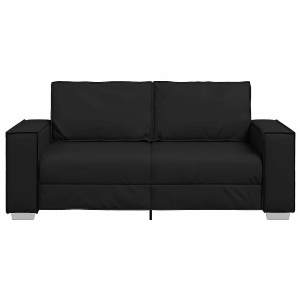 vidaXL Soffa Svart 180 x 78 x 84 cm tyg