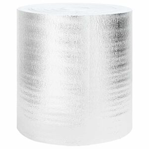 vidaXL V&auml;rmereflektor f&ouml;r element Silver 5 x 0,5 m polyeten