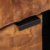 vidaXL Sideboard Acacia Brun Finish 80 x 33 x 75 cm Massivt mangotr&auml;