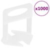 vidaXL Niv&aring;distanser 1000 st 2 mm