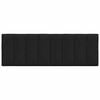 vidaXL Headboard Cushion "Hanko" Black 140 cm Fabric