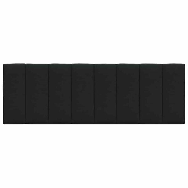 vidaXL Headboard Cushion "Hanko" Black 140 cm Fabric