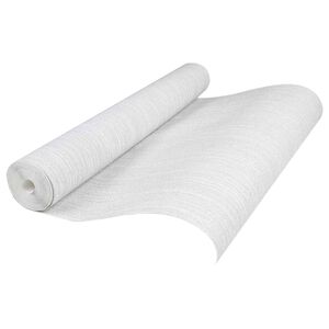 vidaXL 3D Solid Tapet Randig Ljusgr&aring; 10 x 0,53 m Non-woven tyg