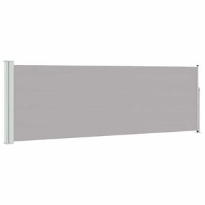 vidaXL Inf&auml;llbar sidomarkis 100x314 cm gr&aring;