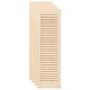 vidaXL Sk&aring;psd&ouml;rrar lamelldesign 4 st 99x29,5 cm massivt tr&auml; furu
