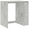 vidaXL Tv&auml;ttmaskinskabinet Betonggr&aring; 87 x 60 x 89 cm Konstruerat tr&auml;