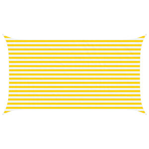 vidaXL Solskugge segel 100% polyester oxford Rektangul&auml;r