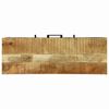 vidaXL Konsolbord med låda Brun 100 x 35 x 70 cm massivt mangoträ