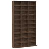 vidaXL CD-hylla brun ek 102x23x177,5 cm konstruerat tr&auml;