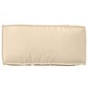 vidaXL Kudde Beige 80 x 40 x 12 cm Oxford Tyg