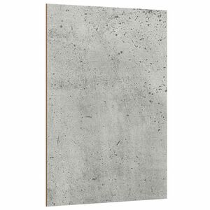 vidaXL Dekorpaneler 12 st Betonggr&aring; 30 x 42 x 0,27 cm Konstruerat tr&auml;