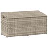 vidaXL Dynbox ljusgr&aring; 110x50x58 cm konstrotting