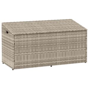 vidaXL Dynbox ljusgr&aring; 110x50x58 cm konstrotting
