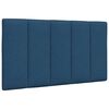 vidaXL Bed Frame without Mattress "Hanko" Blue 90x190 cm Fabric