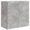 vidaXL V&auml;ggmonterat sk&aring;p 59 x 31 x 60 cm Konstruerat tr&auml; Betonggr&aring;