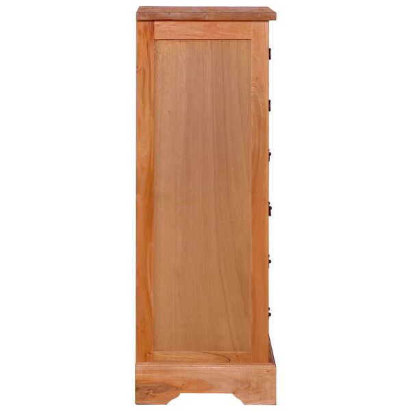 vidaXL Byr&aring; 45x35x100 cm massiv mahogny