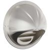 vidaXL Luftventilationslock 8 st Silver 80 mm Rostfritt st&aring;l