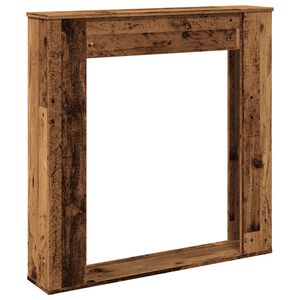 vidaXL Spiselkrans &aring;ldrat tr&auml; 100x20x100 cm konstruerat tr&auml;