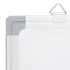 vidaXL Magnetisk whiteboard hopf&auml;llbar 200x50x1,7 cm aluminium