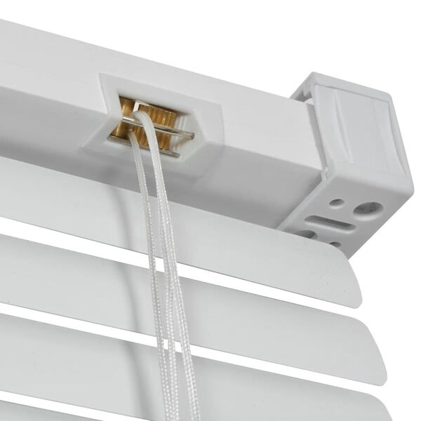 vidaXL Persienner aluminium 120x130 cm vit