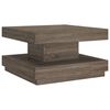 vidaXL Soffbord gr&aring; 60x60x35 cm MDF