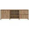 vidaXL Sideboard 3 pcs Artisan Ek 70 x 41 x 75 cm Konstruerat tr&auml;