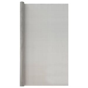 vidaXL N&auml;tduk 120 x 1000 cm 60 Mesh Rostfritt st&aring;l 201 Silver