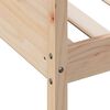 vidaXL Dagbädd utan madrass 90x190 cm massiv furu