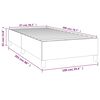 vidaXL Boxspring-s&auml;ngram m&ouml;rkgr&ouml;n 100x200 cm sammet
