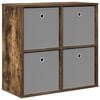 vidaXL Sideboard med l&aring;da R&ouml;kt ek 68,5 x 32 x 67 cm