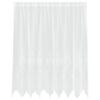vidaXL Spetsgardin Vit 160 x 200 cm Polyester